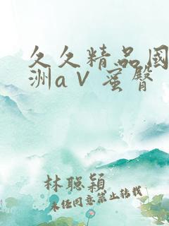 久久精品国产亚洲a∨蜜臀