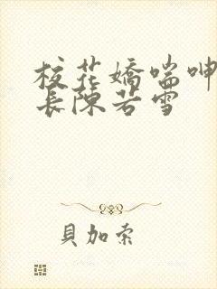 校花娇喘呻吟校长陈若雪