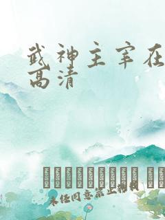 武神主宰在线看高清