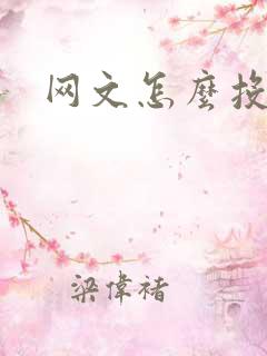 网文怎么投稿