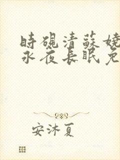 时砚清苏娆他在永夜长眠免费阅读