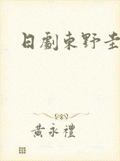 日剧东野圭吾