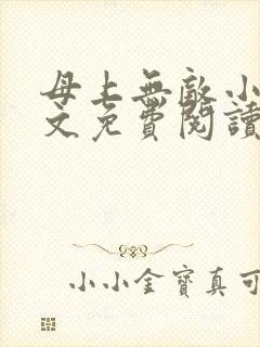 母上无敌小说全文免费阅读