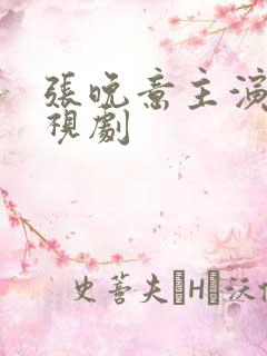 张晚意主演的电视剧