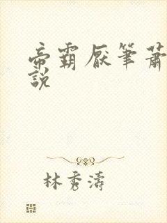 帝霸厌笔萧生小说