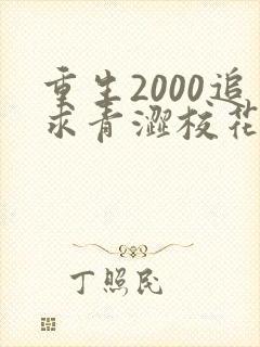 重生2000追求青涩校花同桌陈凡苏若初小说