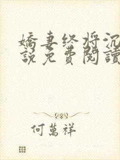 娇妻终将沉沦小说免费阅读