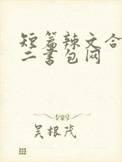 短篇辣文合集第二书包网