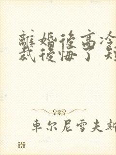 离婚后高冷女总裁后悔了 短剧