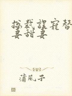 总裁误宠替身甜妻甜妻