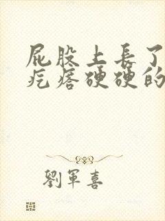 屁股上长了一个疙瘩硬硬的痒怎么办