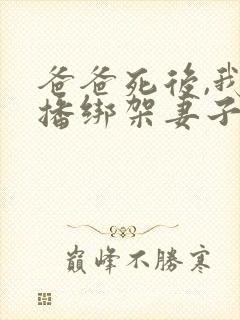 爸爸死后,我直播绑架妻子的小竹马