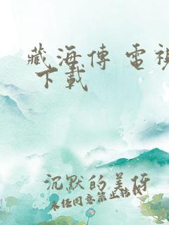 藏海传 电视剧 下载