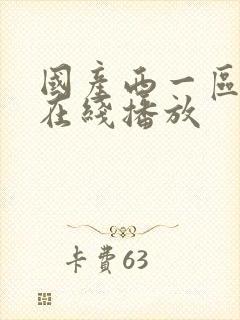 国产西一区二区在线播放