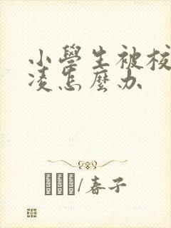 小学生被校园霸凌怎么办