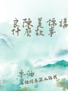 良陈美锦讲的是什么故事 良陈美锦讲的是什么故事