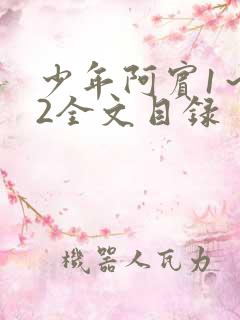 少年阿宾1～72全文目录