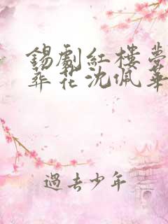 锡剧红楼梦黛玉葬花沈佩华