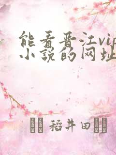 能看晋江vip小说的网址