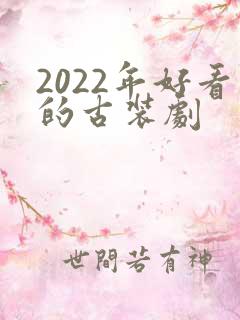 2022年好看的古装剧