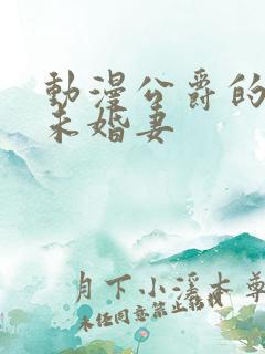 动漫公爵的契约未婚妻