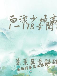 白洁少妇高义第1一178章阅读