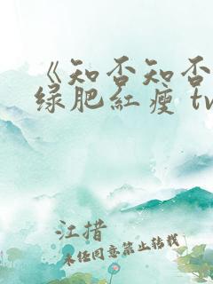 《知否知否应是绿肥红瘦 tv版》 《知否知否应是绿肥红瘦 tv版》