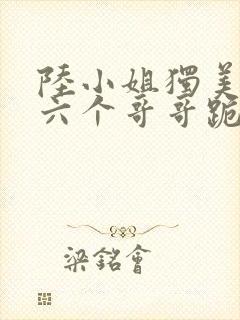 陆小姐独美后,六个哥哥跪求原谅免费阅读