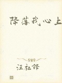 降落我心上