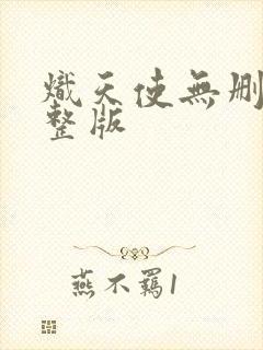 炽天使无删减完整版
