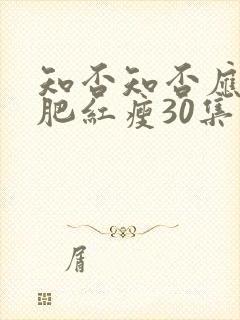 知否知否应是绿肥红瘦30集