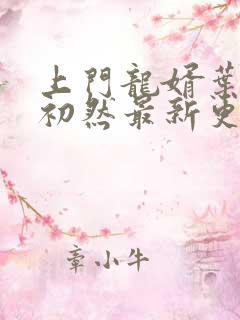 上门龙婿叶辰萧初然最新更新