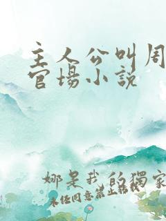 主人公叫周平的官场小说