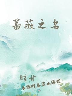蔷薇之名