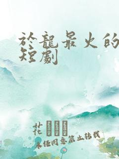 于龙最火的十部短剧