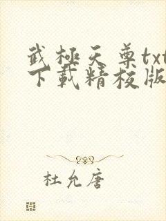 武极天尊txt下载精校版