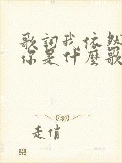 歌词我依然爱着你是什么歌
