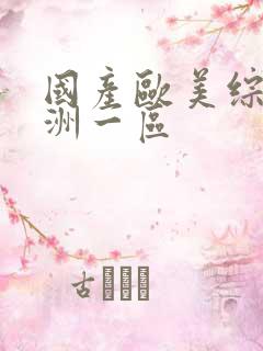 国产欧美综合亚洲一区