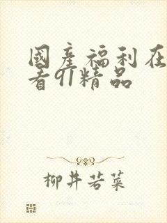 国产福利在线观看91精品