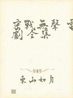 密战无声 电视剧 全集