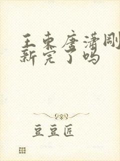 王东唐潇刚刚更新完了吗
