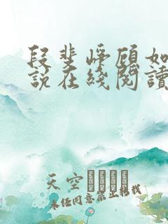 段斐峥顾如锦小说在线阅读
