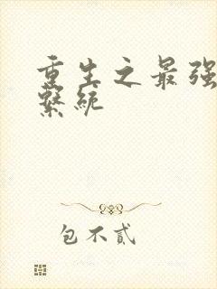 重生之最强刺客系统