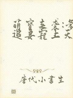 萌宝来袭:爹地追妻宠上天