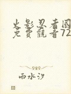 火影忍者国语版免费观看720集