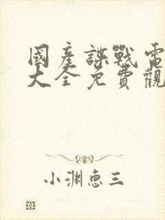 国产谍战电视剧大全免费观看
