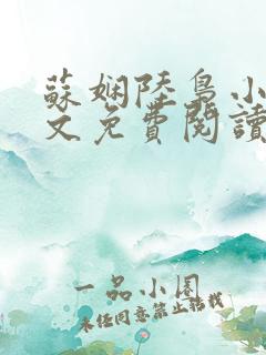 苏娴陆枭小说全文免费阅读无弹窗