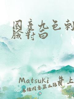 国产九色刺激露脸对白