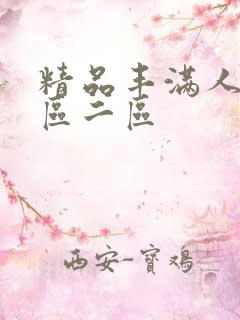 精品丰满人妻一区二区