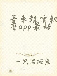 看车报价软件什么app最好